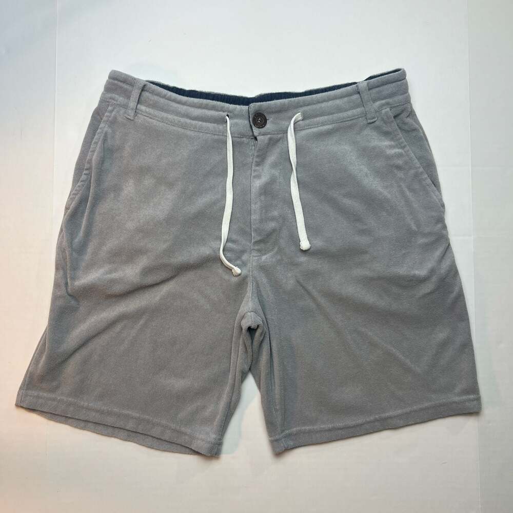 johnnie-O Hangin' Out Latte Lounger Terry Shorts Medium